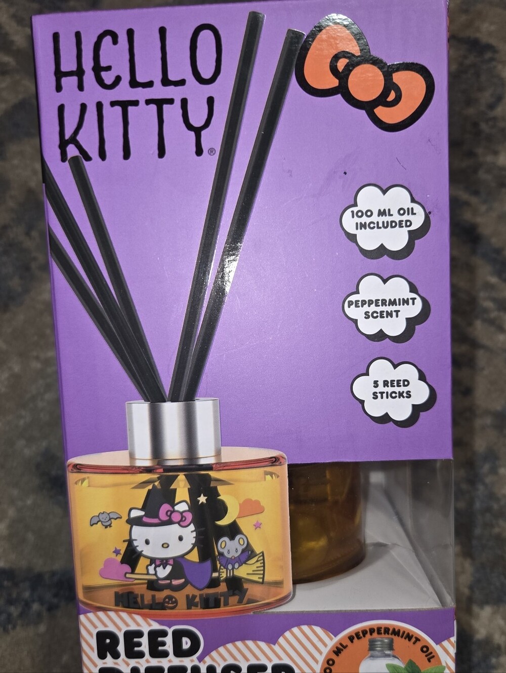 Hello Kitty Peppermint Reed Diffuser - Purple